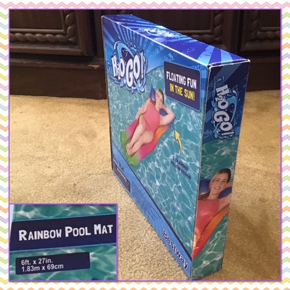 Rainbow pool mat - Picture 3 of 3